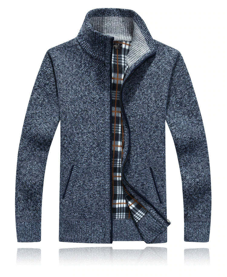 Cardigan With Zipper