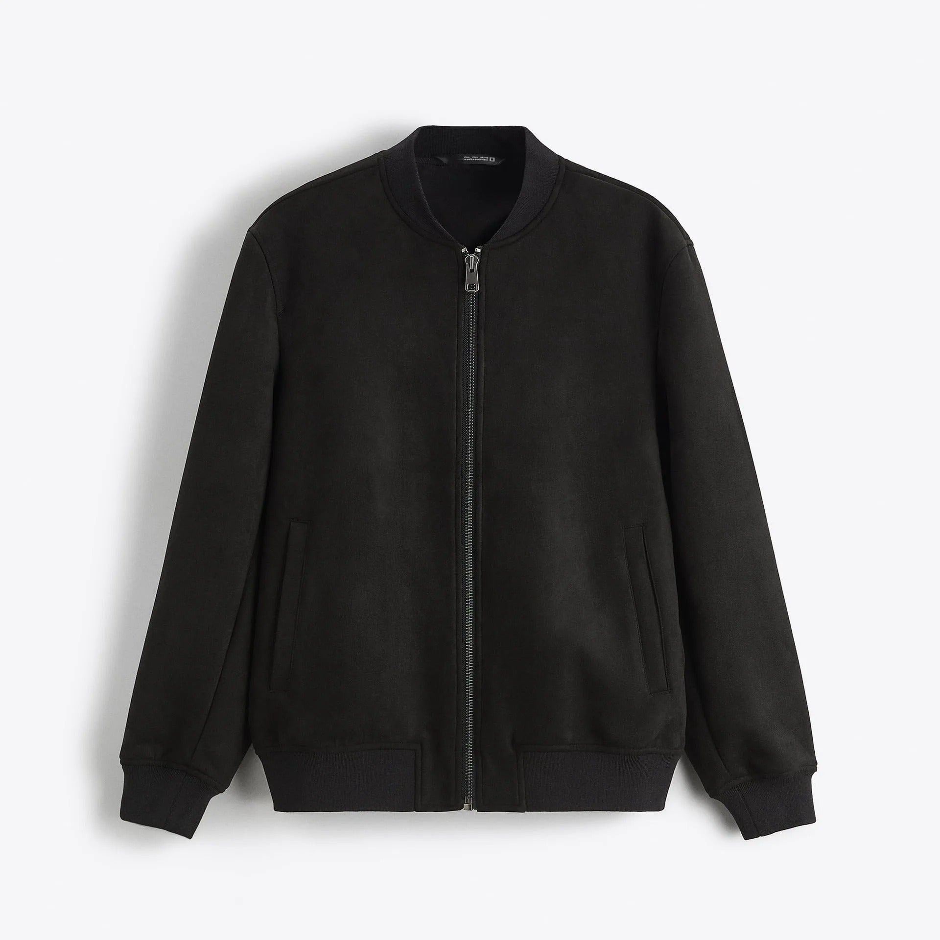  Men's Classic Zip-Up Bomber Jacket
