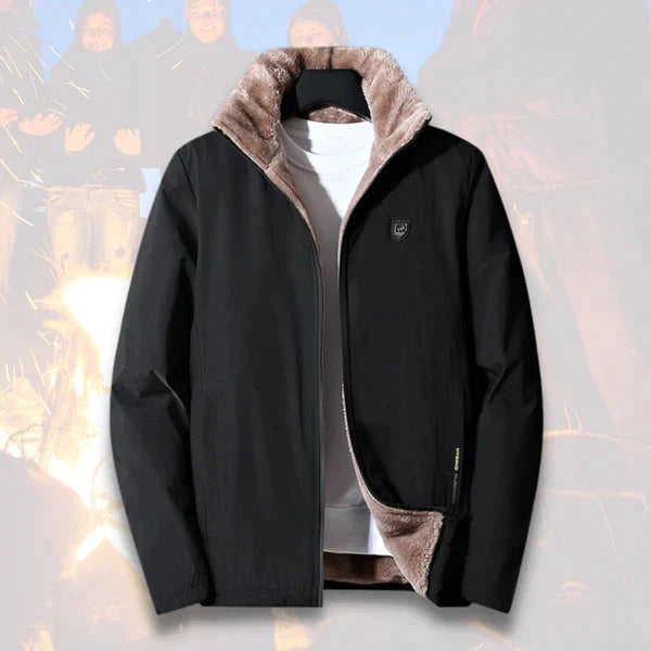 Coat With Fleece Inner Lining