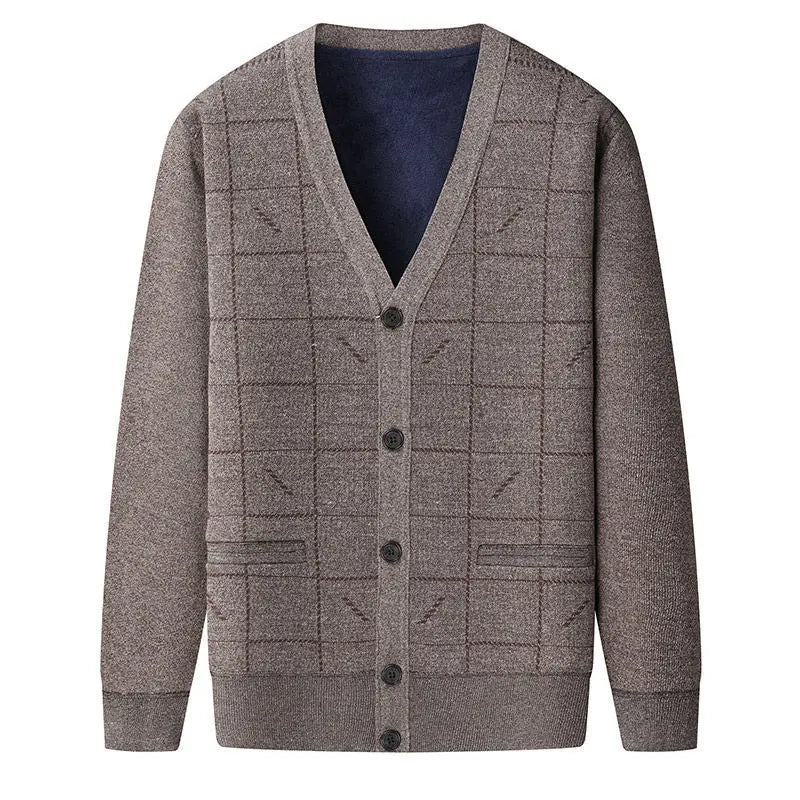  Classic V-Neck Cardigan