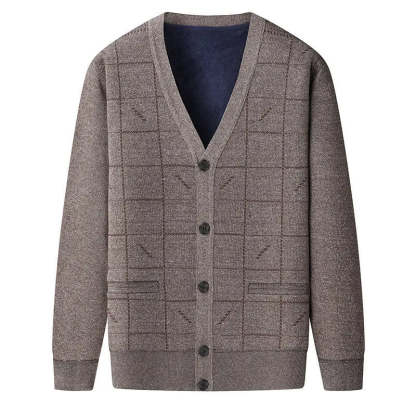  Classic V-Neck Cardigan