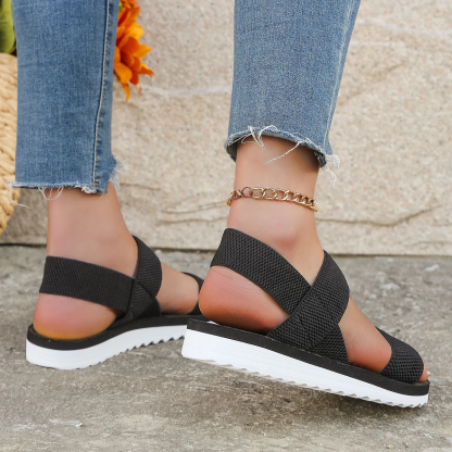 Comfortable Orthopedic Sandals For Women Elastic Band Casual Summer
