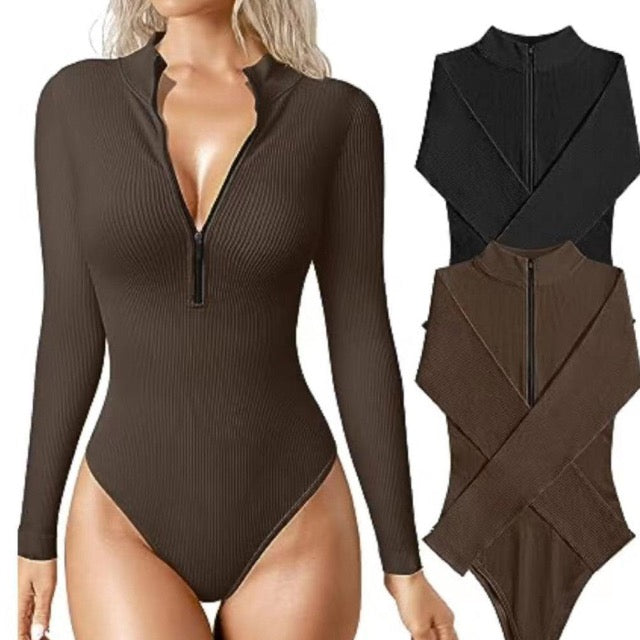 Sleek Long Sleeve Swimwear