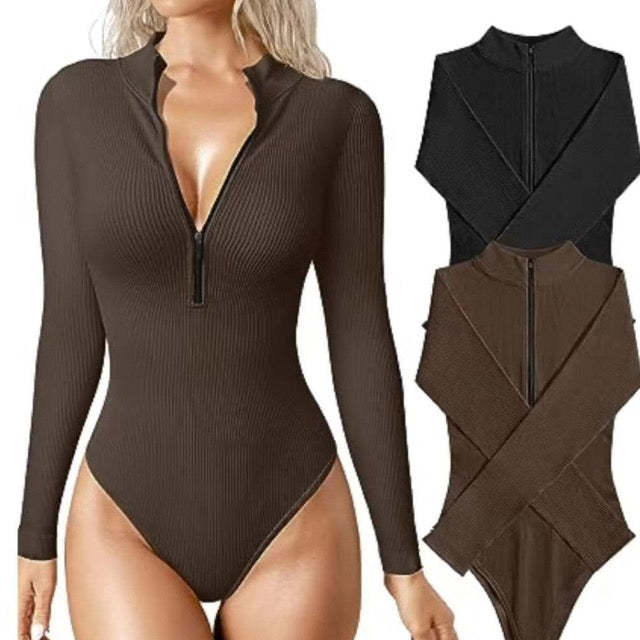 Sleek Long Sleeve Swimwear