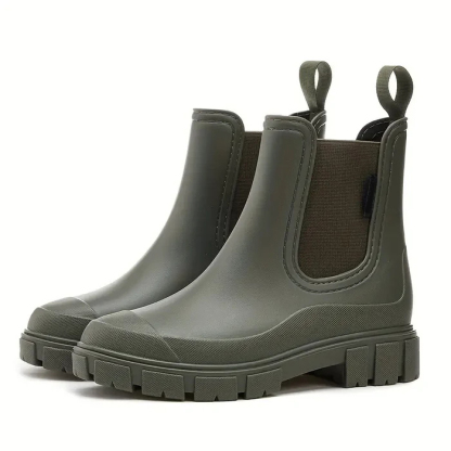 Trendy Waterproof Rain Boots