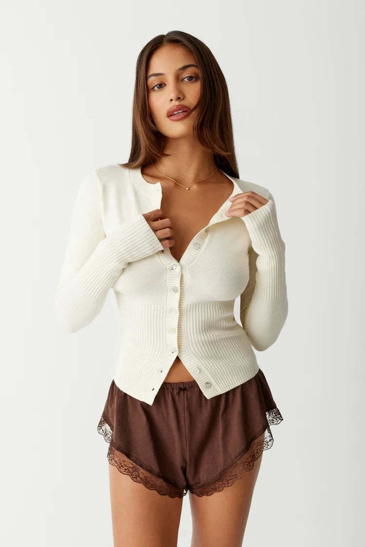 Ribbed Cardigan