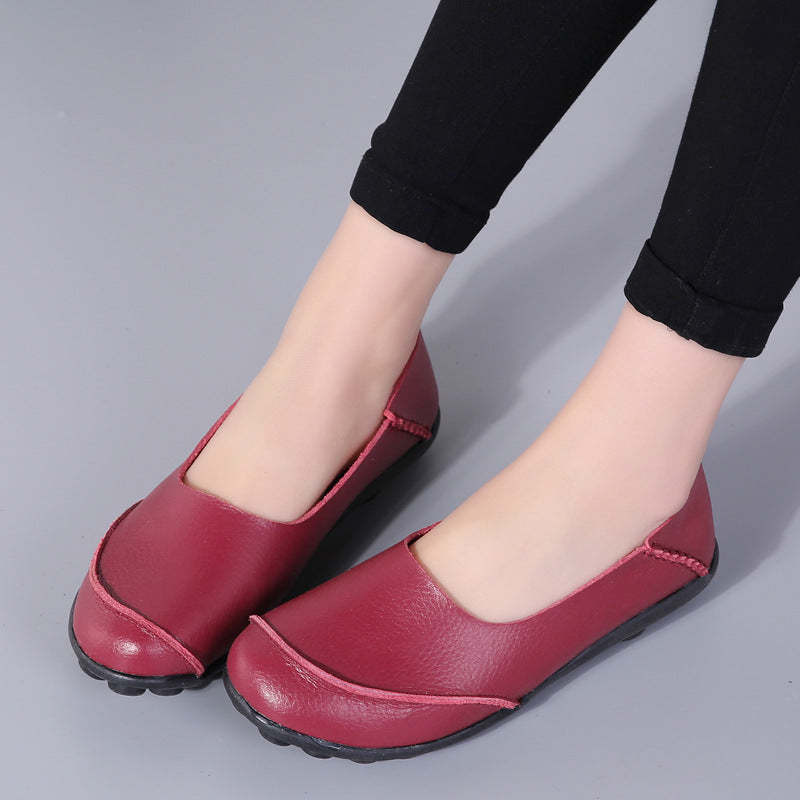 Feel the Comfort with Flat Bottomed Casual Pregnant Women Shoes