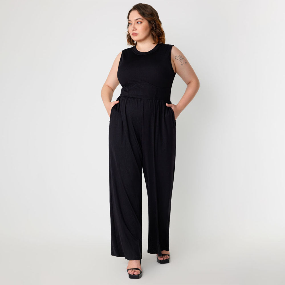 Sleeve Jumpsuit