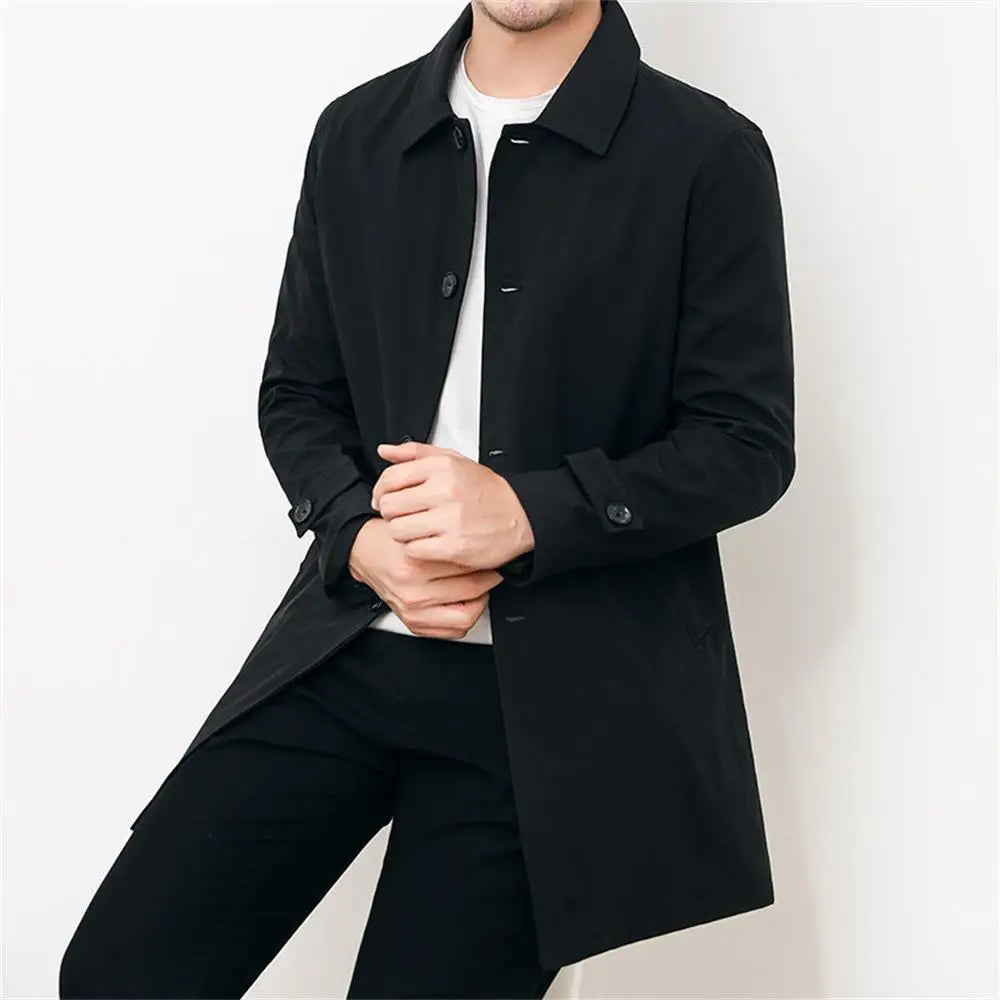 Buttoned Overcoat