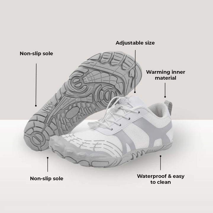 Orthopaedic premium outdoor barefoot shoes for autumn & winter