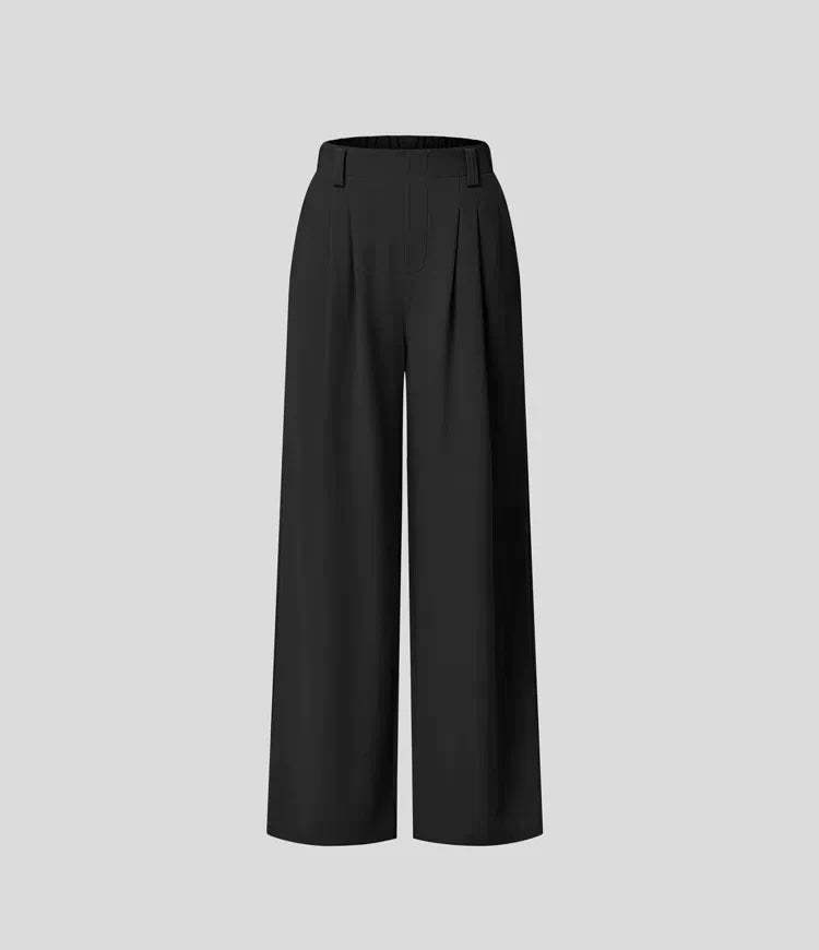 High-Tailed Office Pants for Women