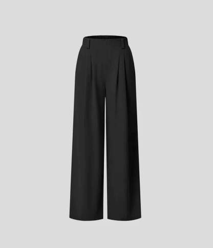 High-Tailed Office Pants for Women