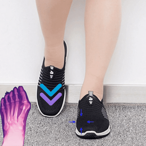 Bunion Correcting Sneakers Casual Flats for Women