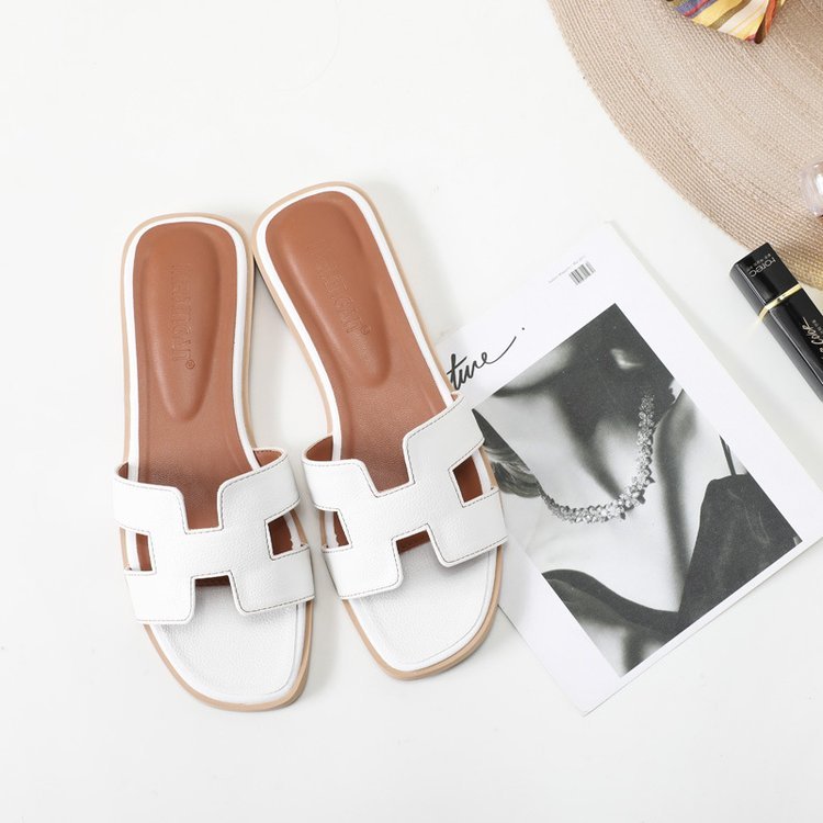 Women'S Artist Flat H-Band Slide Sandal