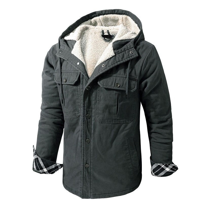 Fleece Winter Jacket With Inner Lining