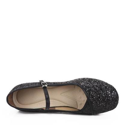 Women's Sparkling Glitter 1.2inch/3.5cm Heels Modern & Ballroom Dance Shoes