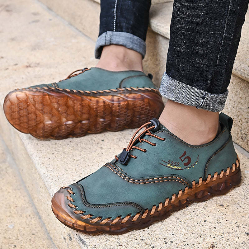Orthopedic Shoes For Men Leather Casual Loafers