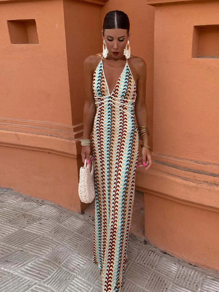 Halter Maxi Dress