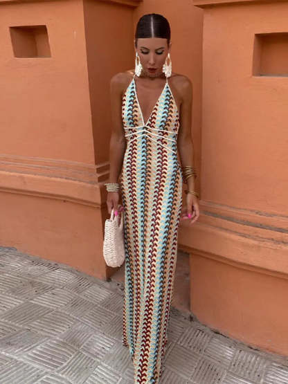 Halter Maxi Dress