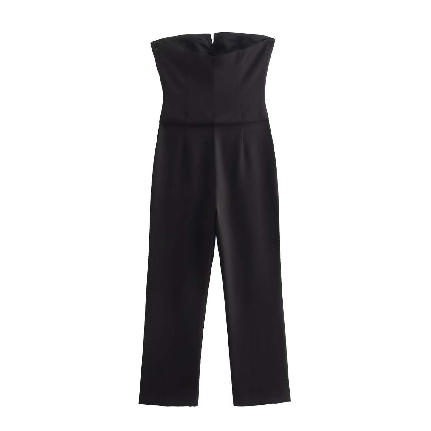 Elegant Strap w Detail Jumpsuit