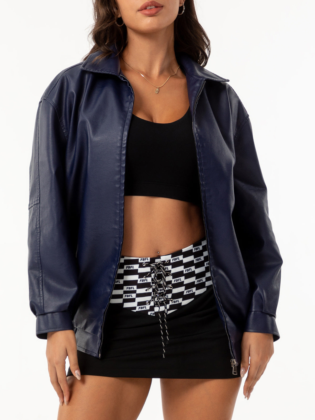 Vegan Leather Jacket