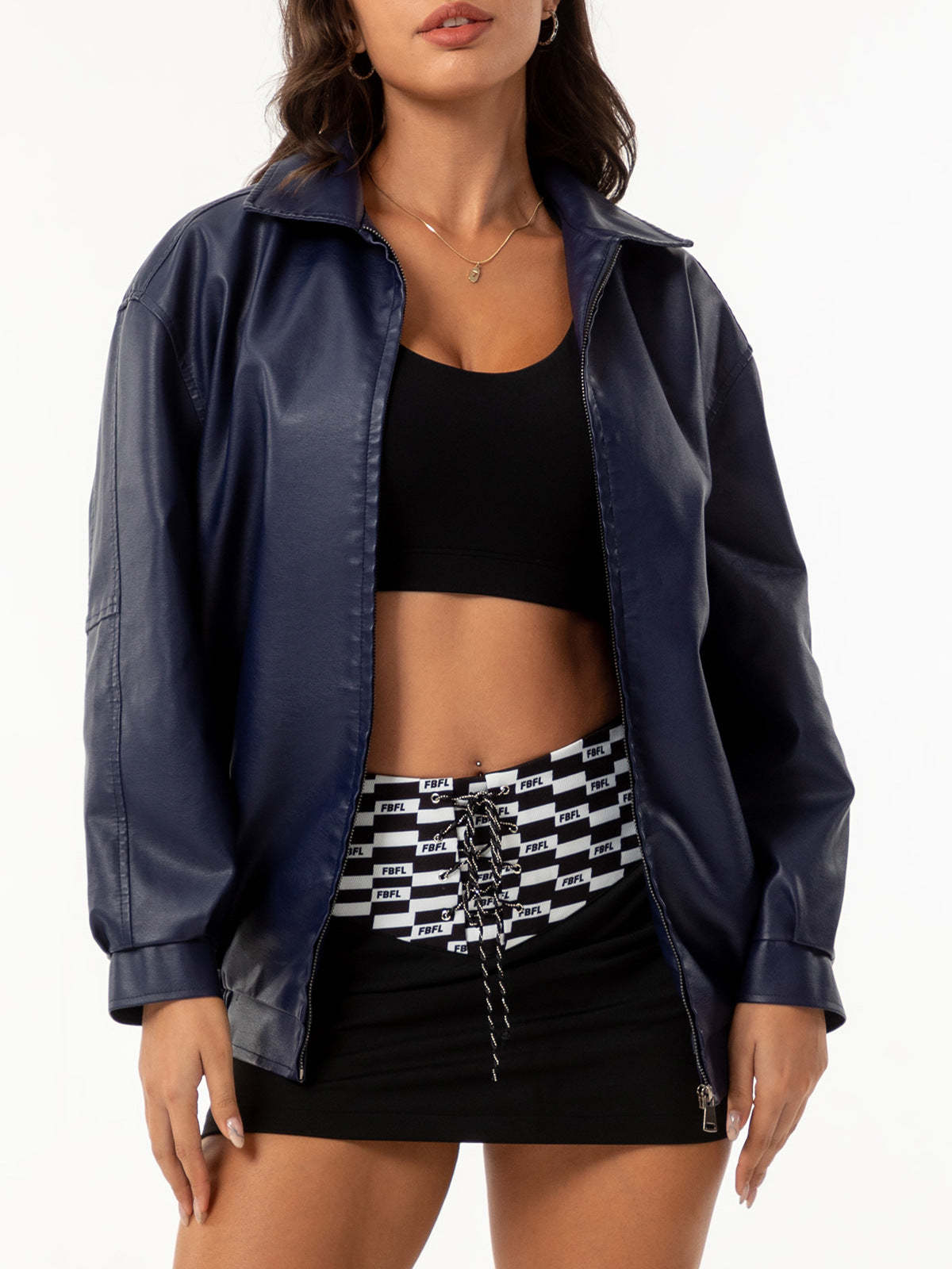 Vegan Leather Jacket