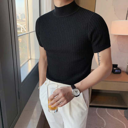  Slim Fit Extended Neck T-Shirt