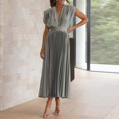 Pleated Summer Dress