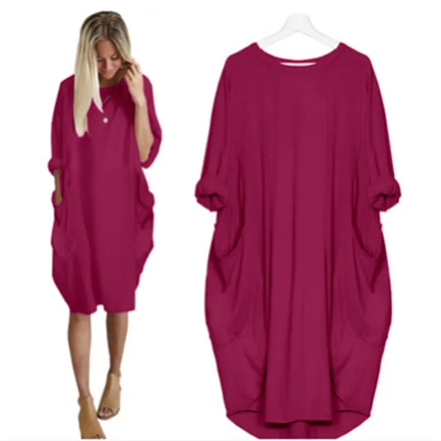 Graceful Pocket Dress