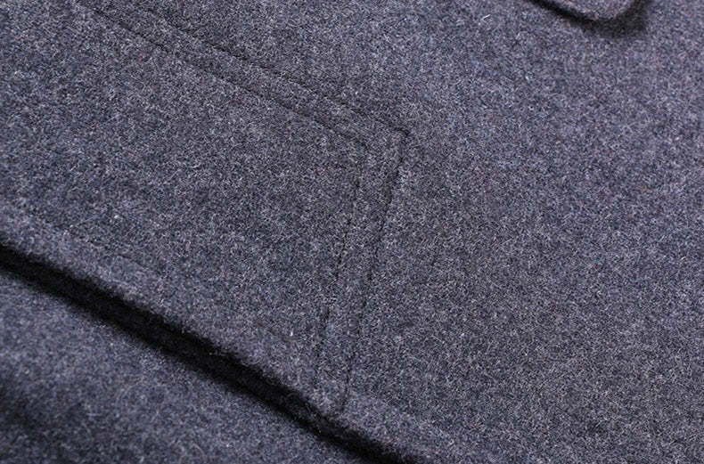 Men's Long Wool Coat