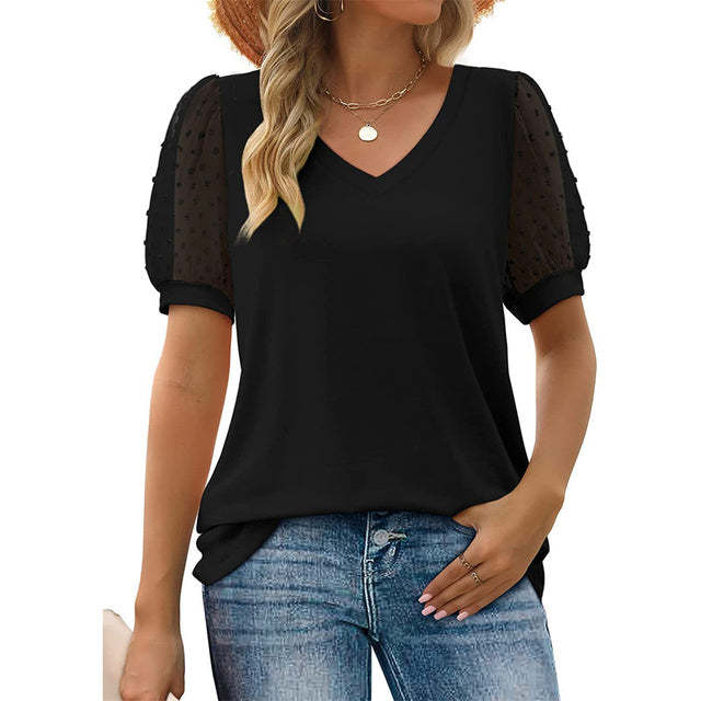 Chic V-Neck Blouse