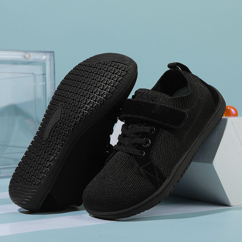Children' Barefoot Shoes Wide Toe Box Zero Drop Walking Sneakers