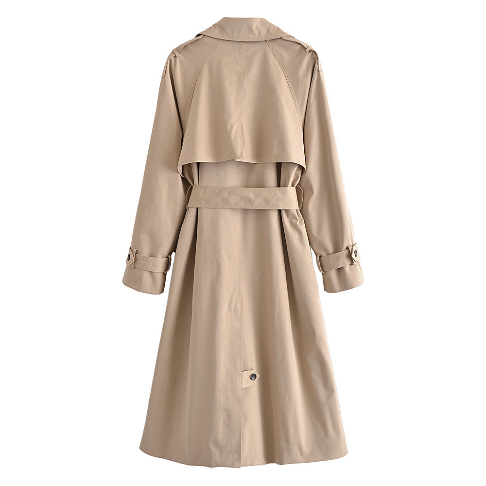 Breasted Trench Coat