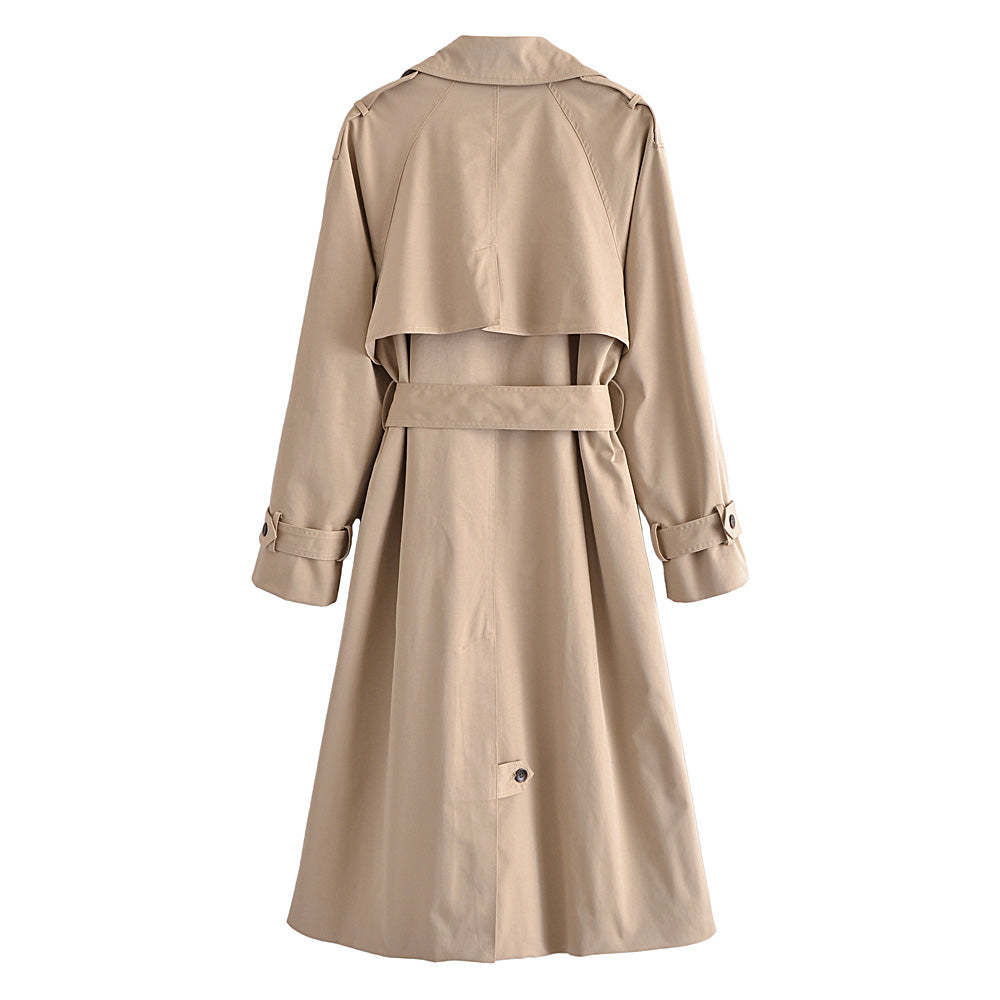 Breasted Trench Coat