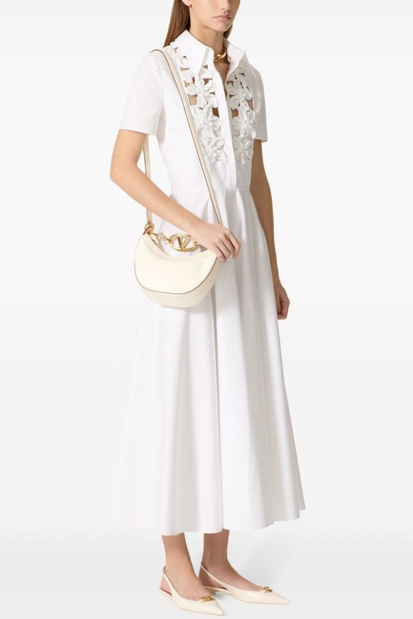 Plain White Maxi Dress