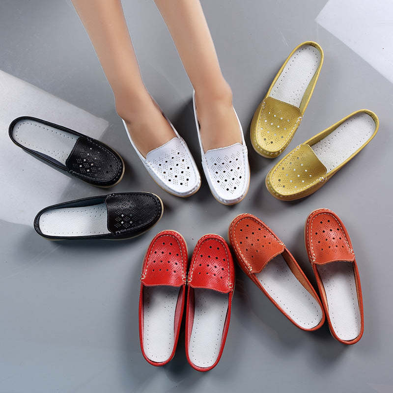 Single Slope Heel Hollow Shoes: Lightweight, Stylish, and Comfortable for Everyday Wear