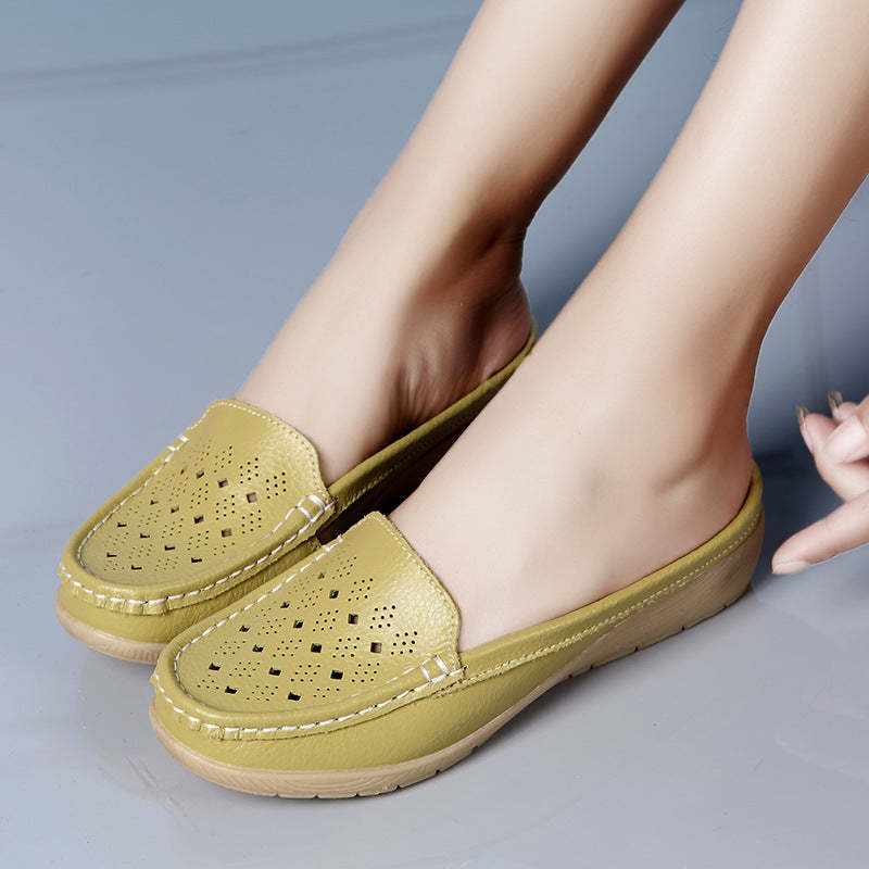 Single Slope Heel Hollow Shoes: Lightweight, Stylish, and Comfortable for Everyday Wear