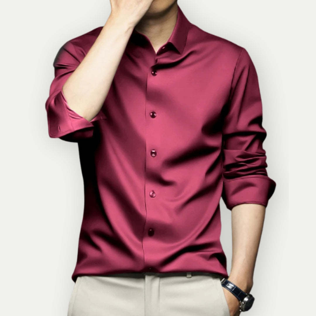 Men's Non-Iron Wrinkle-Resistant Dress Shirt