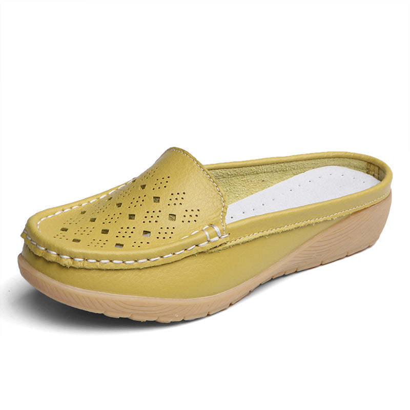Single Slope Heel Hollow Shoes: Lightweight, Stylish, and Comfortable for Everyday Wear
