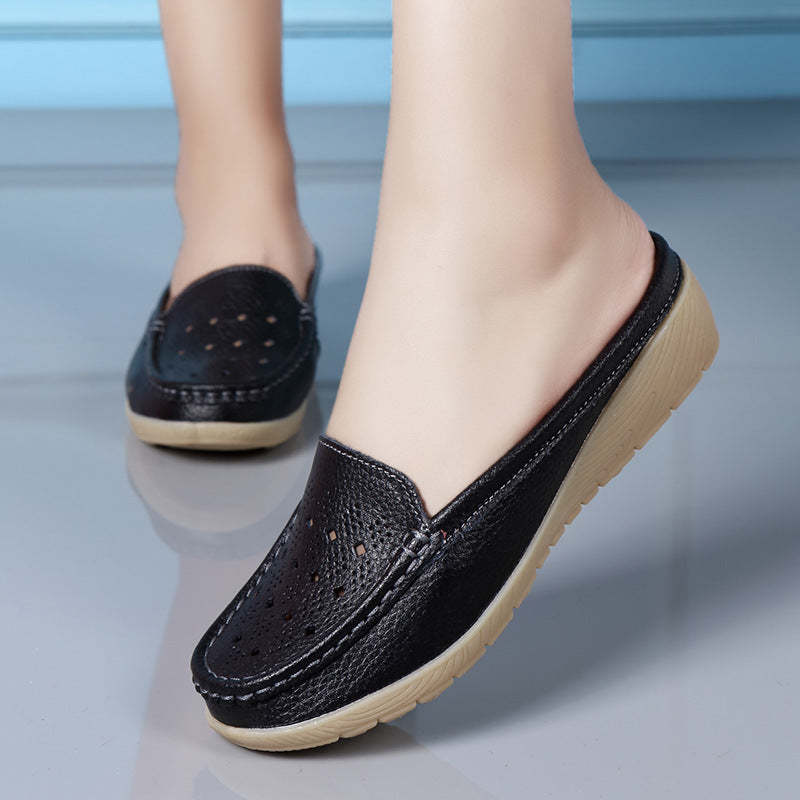 Single Slope Heel Hollow Shoes: Lightweight, Stylish, and Comfortable for Everyday Wear