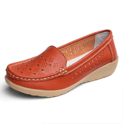 Casual Hollowed Out Women's Shoes: Stylish, Comfortable, and Easy-Care Footwear