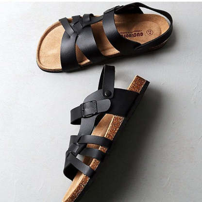 Orthopedic Sandals For Women Flat Back Strap Summer