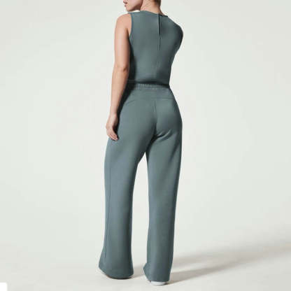 Air Essentials Sleeve Plain Jumpsuit