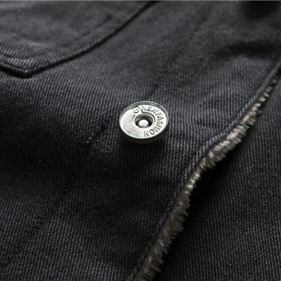 Men's Denim Jacket With Inner Lining