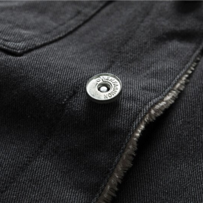 Men's Denim Jacket With Inner Lining