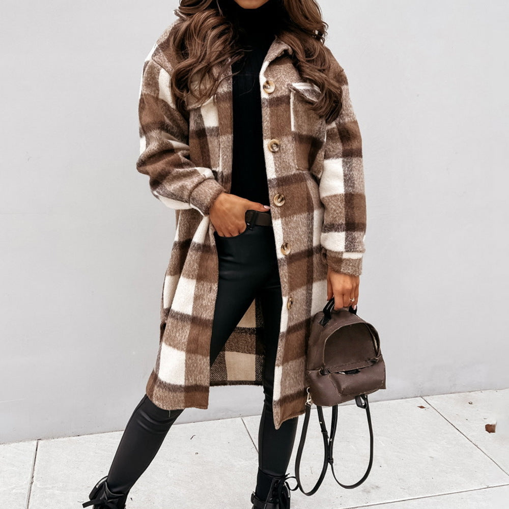 Single Breasted Wool Coat