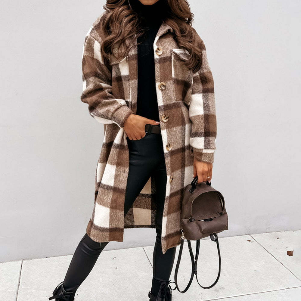 Single Breasted Wool Coat