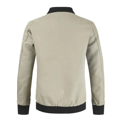 Vegan Leather Bomber Jacket