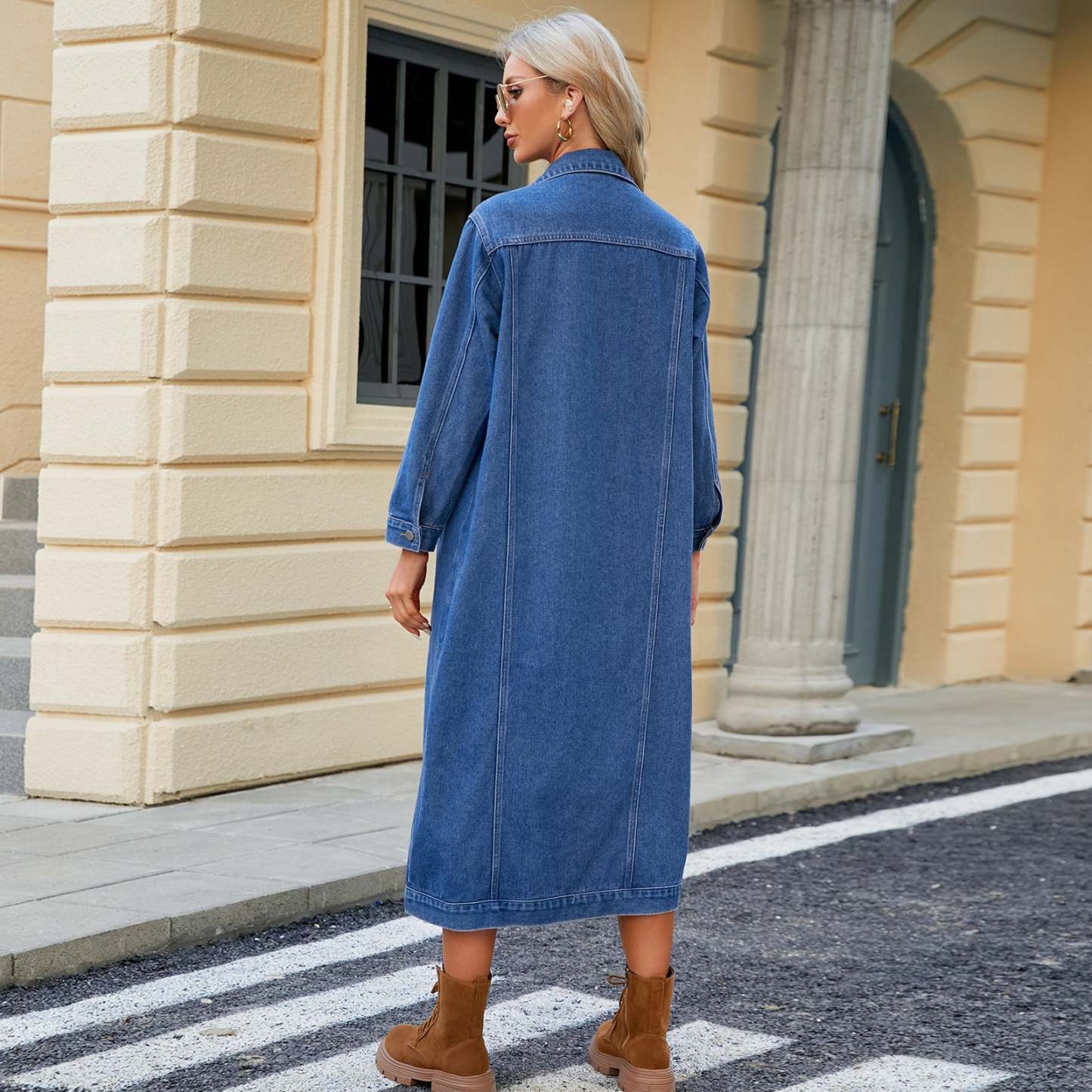Denim Duster Jacket