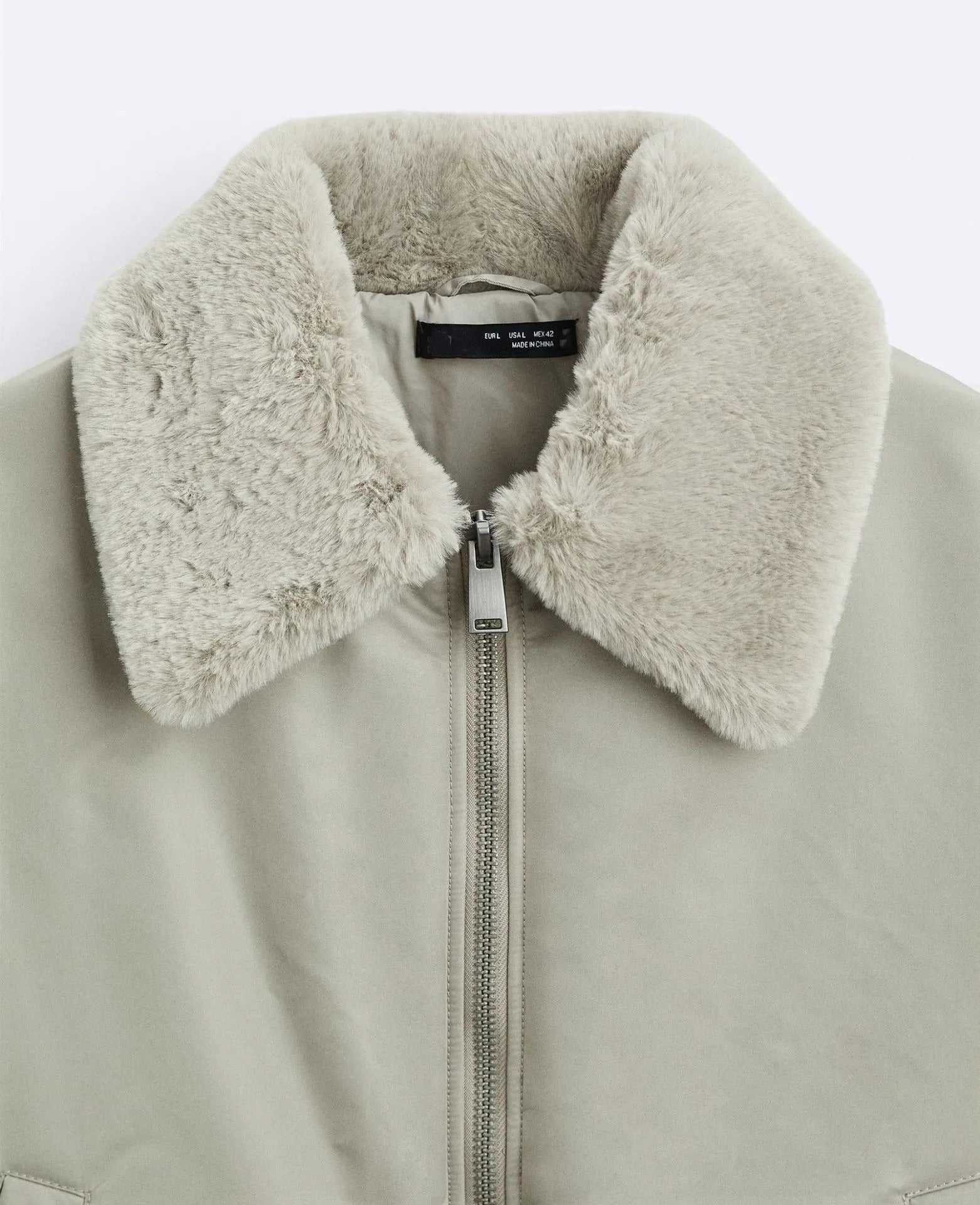 Men's Sherpa Collar Bomber Jacket